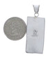 Southwestern High Quality Turquoise Sterling Silver Pendant PX30668